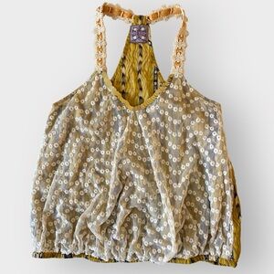 GUC Free People Embroidered Top | XS